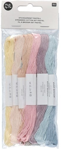 Rico Sticktwist Stickgarnpaket 8m 001 Pastel