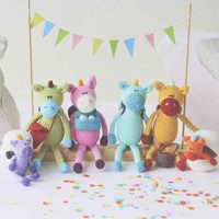 Catania Amigurumi Box Dragon Family de/en-3