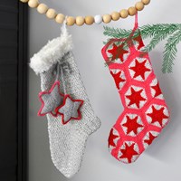 Häkelanleitung Granny's Weihnachtsstiefel