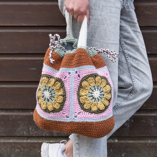 Häkelanleitung Granny’s Project Bag-2