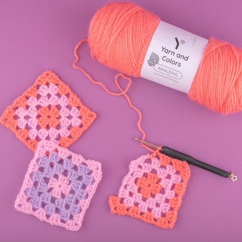 Haakpatroon Yarn and Colors Granny’s Shawl