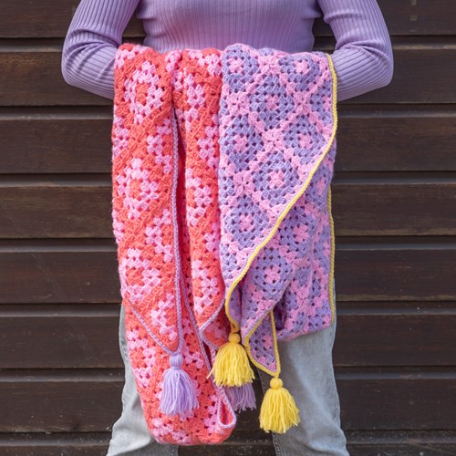 Häkelanleitung Granny’s Shawl