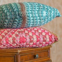 Häkelanleitung Granny’s Shiny Cushion-2