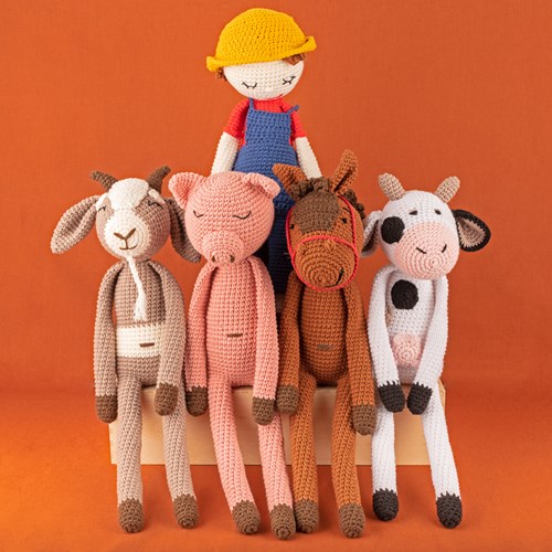 Yarn and Colors On the Farm Patronen Bundle