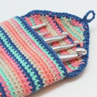 Häkelanleitung Häkelnadel Etui-2