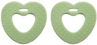 Go Handmade Beißringe Herzchen 80 Pastellgrün