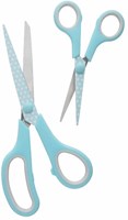Hemline Set Stoffschere (21cm) & Stickschere  (13,5cm) Blue-2