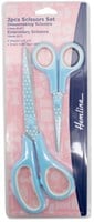 Hemline Set Stoffenschaar (21cm) & Borduurschaar (13,5cm) Blue