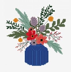 Stickanleitung Wild Bouquet