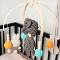 Elefanten-Mobile – Go Handmade Sensory Kit Häkelpaket