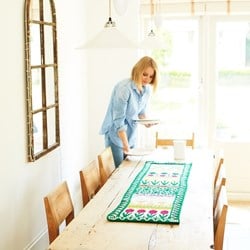 Letitia's Garden Table Runner CAL Garnpaket