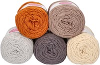 Organic Cotton Zickzack Babydecke  Häkelpaket 2-2