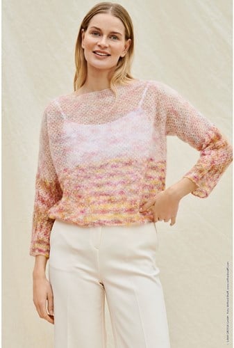 Strickanleitung Silkhair Hand-Dyed Pullover