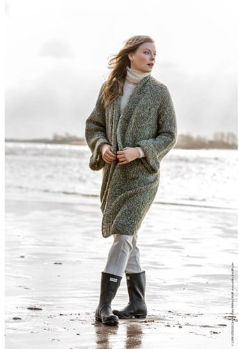 Strickanleitung Nuvoletta Raglanmantel