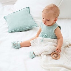 Ecopuno Babydecke Häkelpaket