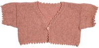 Ecopuno Baby Bolero Strickpaket 62/68 Peach