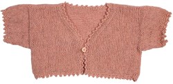 Ecopuno Mädchen Bolero Strickpaket