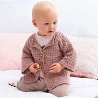 Alta Moda Cotolana Kinderjacke Häkelpaket 86/92-2