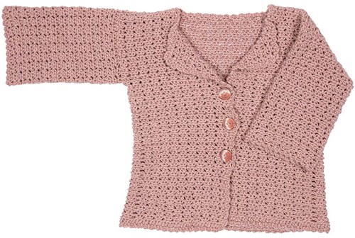Alta Moda Cotolana Kinderjacke Häkelpaket 86/92