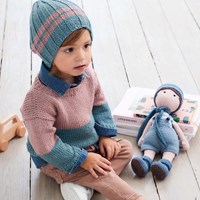 Alta Moda Cotolana Kinderpullover Strickpaket 80/86-2