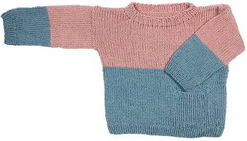 Alta Moda Cotolana Kinderpullover Strickpaket 80/86