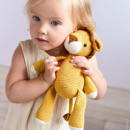 Infanti Löwe Kuscheltier Häkelpaket-2