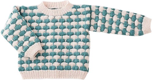 Cool Wool Kinderpullover Strickpaket 104/110
