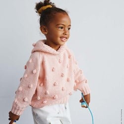 Alta Moda Cotolana Pullover Noppenmuster Strickpaket