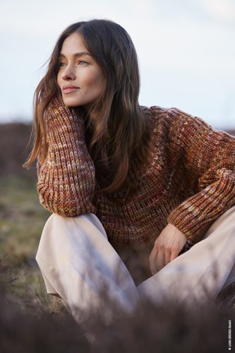 Lana Grossa Cool Merino Big Colour Pullover-Strickpaket-3