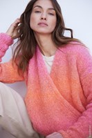 Lana Grossa Avio Wrap Cardigan Strickpaket Größe 44/46-2