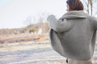 Lana Grossa Cool Merino Big Strickjacken Strickpaket Größe 36/38-2
