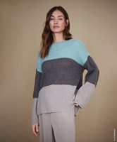 Lana Grossa Setasuri Pullover Strickpaket Größe 40/42