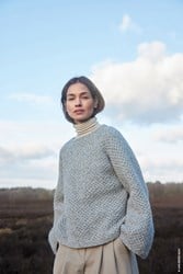 Lana Grossa Spuma Raglanärmel Pullover Strickpaket