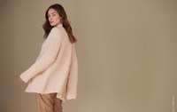 Lana Grossa Setasuri Raglanrand Strickjacke Strickpaket Größe 44/46-2