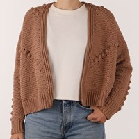 Brick Cardigan M 008 Häkelpaket