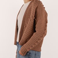 Brick Cardigan M 008 Häkelpaket-2