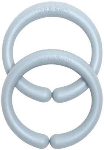 Go Handmade Clipring Grey / Blue