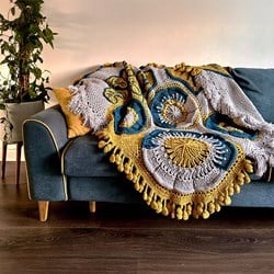 Floral Blooms Blanket - The Queen of Loops Häkelpaket