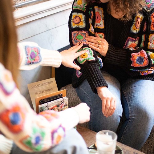 Haakpatroon Granny Square Vest a la Chloë
