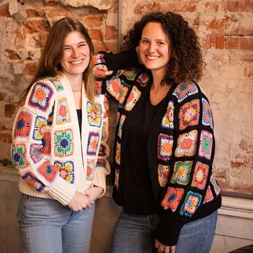 Häkelanleitung Granny Square Jacke a la Chloë-3