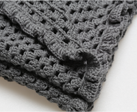 Häkelanleitung Babydecke mit Lace-3