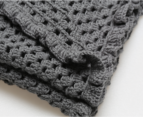 Häkelanleitung Babydecke mit Lace-3