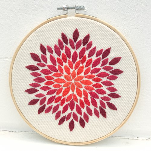 Petal Stickpaket 001 Rot