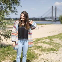 Strickanleitung Ingenua Moda Strickjacke