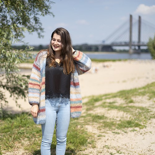 Strickanleitung Ingenua Moda Strickjacke