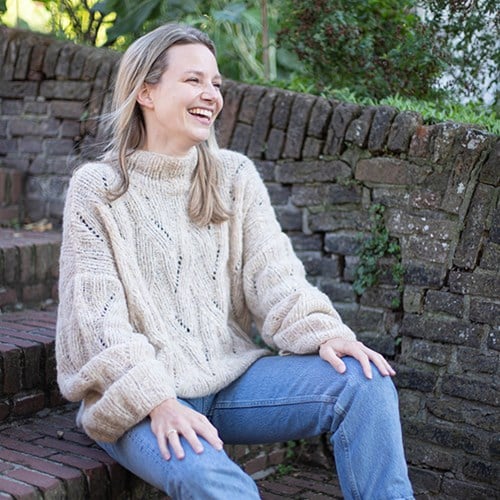 Nuvoletta Pullover Strickpaket 1 Beige-3