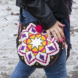 Mochila Boho Tasche Häkelpaket