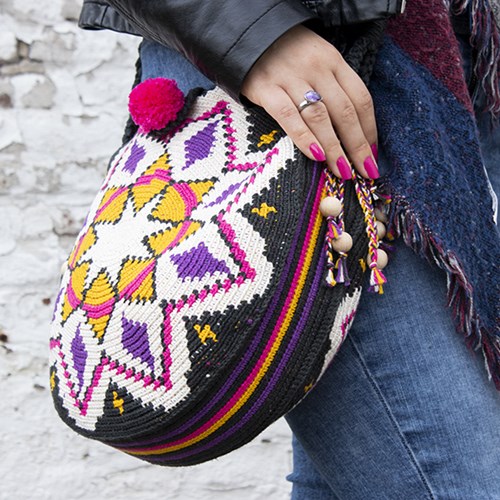 Mochila Boho Tasche Häkelpaket-2