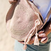 Häkelanleitung Runde Tasche mit Taschenaufhänger-3