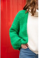 Bernadette Strickjacke Karin Strickpaket 1 Green-3